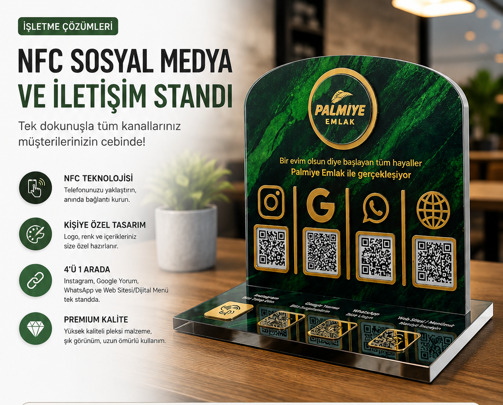 NFC Sosyal Medya ve İletişim Standı