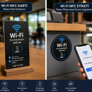 Wi-Fi NFC Kartı / Etiketi